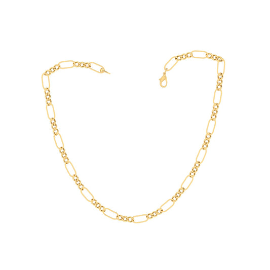 18k Yellow Gold Figaro Chain