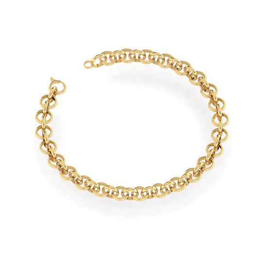 Round Link Bracelet