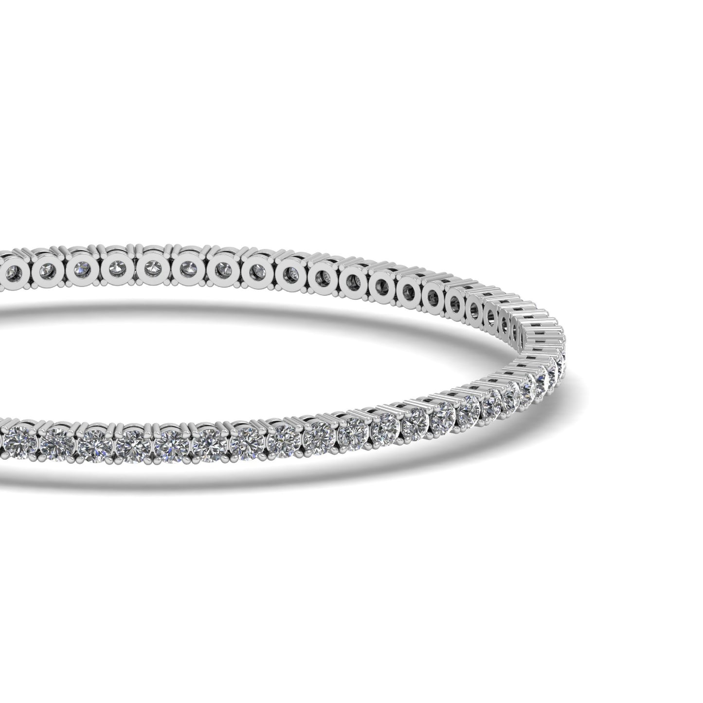 Lab Grown Diamond Tennis Bracelet