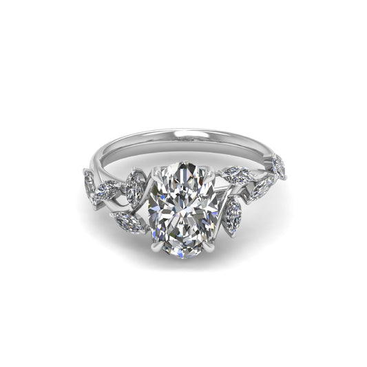 Lab Grown Diamond Oval Shape Ring