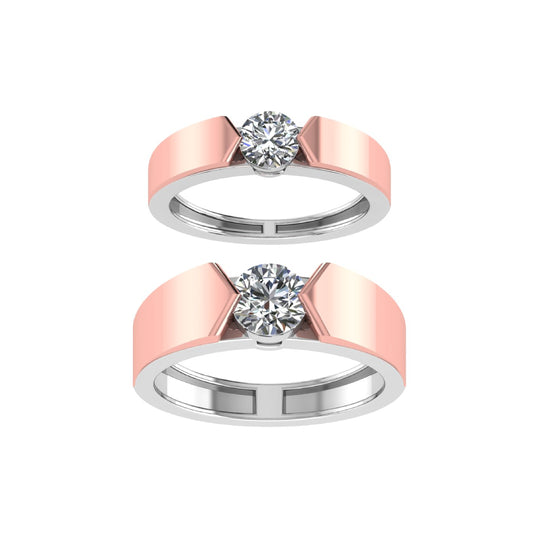 Lab Grown Diamonds Couple 💑 Wedding Band