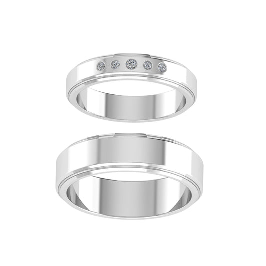 Couple Band Ring