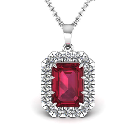 Lab-Grown Diamond Pendant set