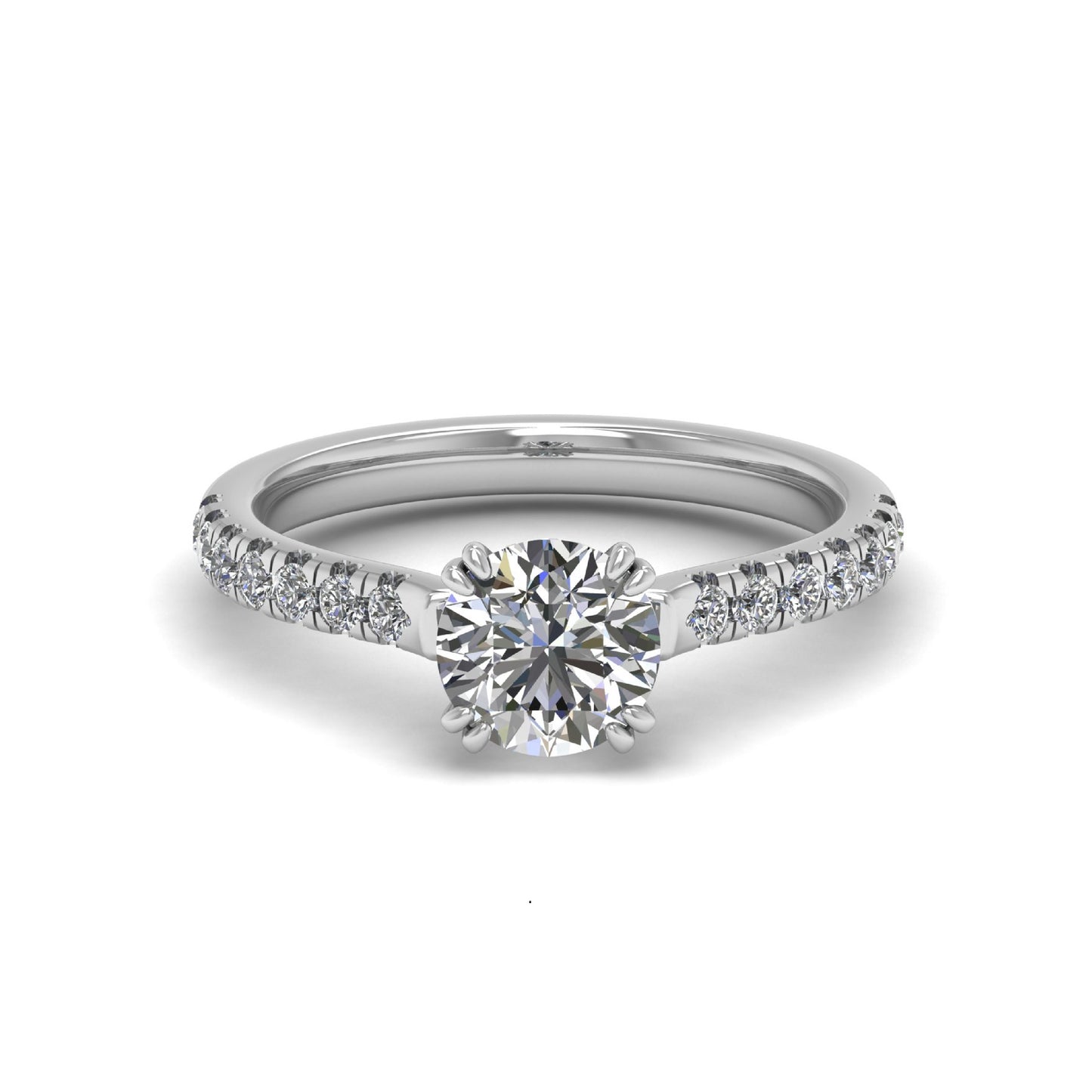 Diamond Round Ring
