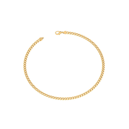 Miami Cuban Chain Bracelet in 18k Gold