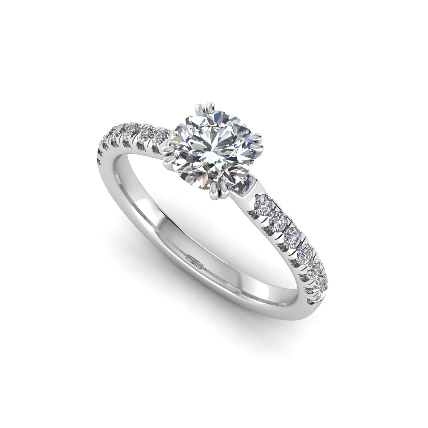 Diamond Round Ring