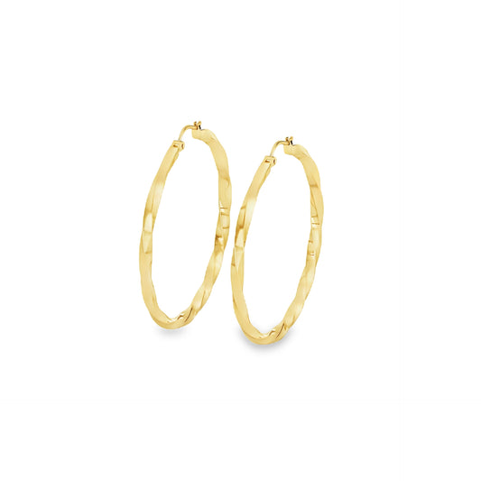 Round Large Hoop Earring