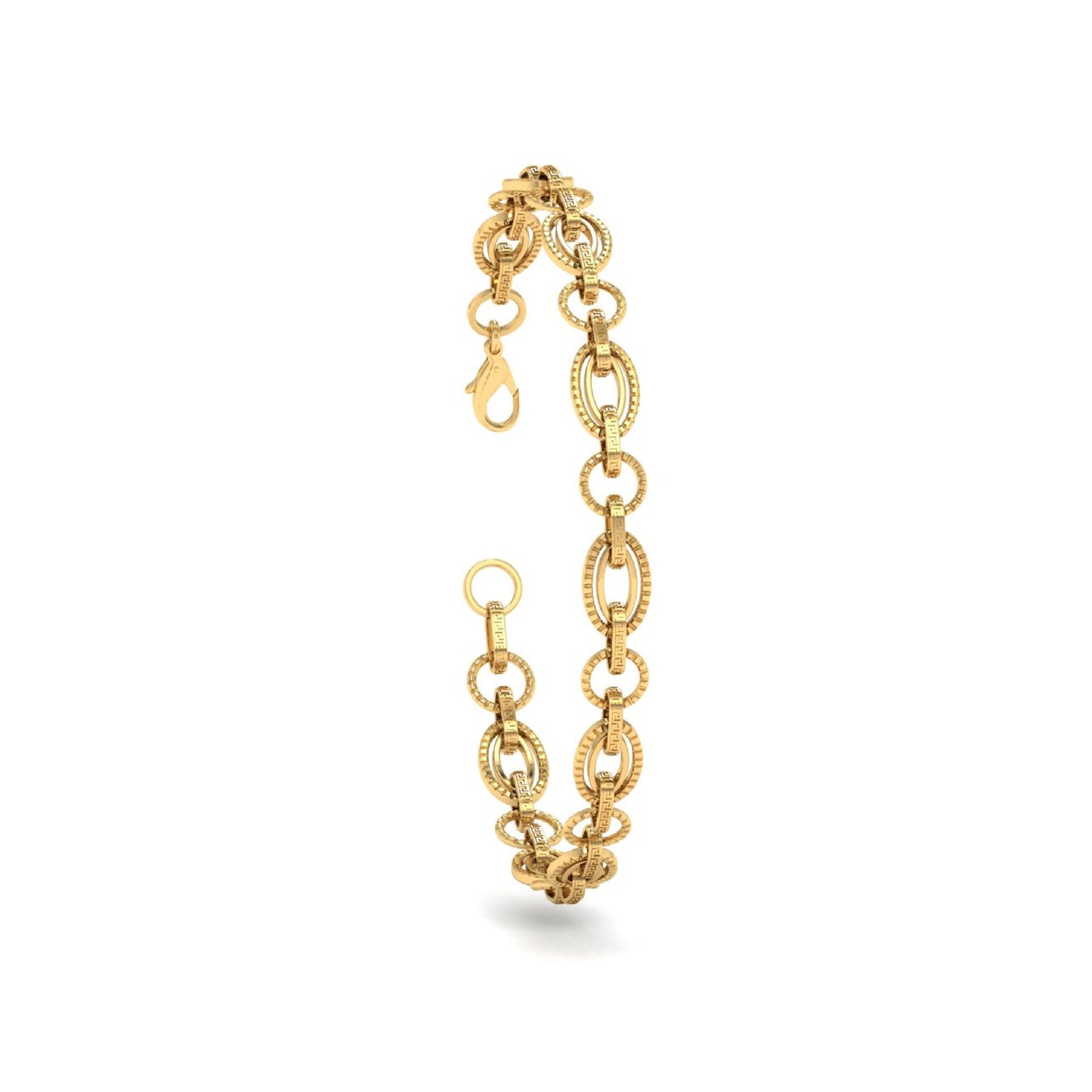Gold chainlink bracelet