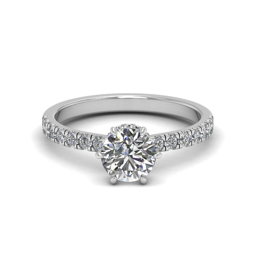 Classic Round Lab Grown Diamond Ring