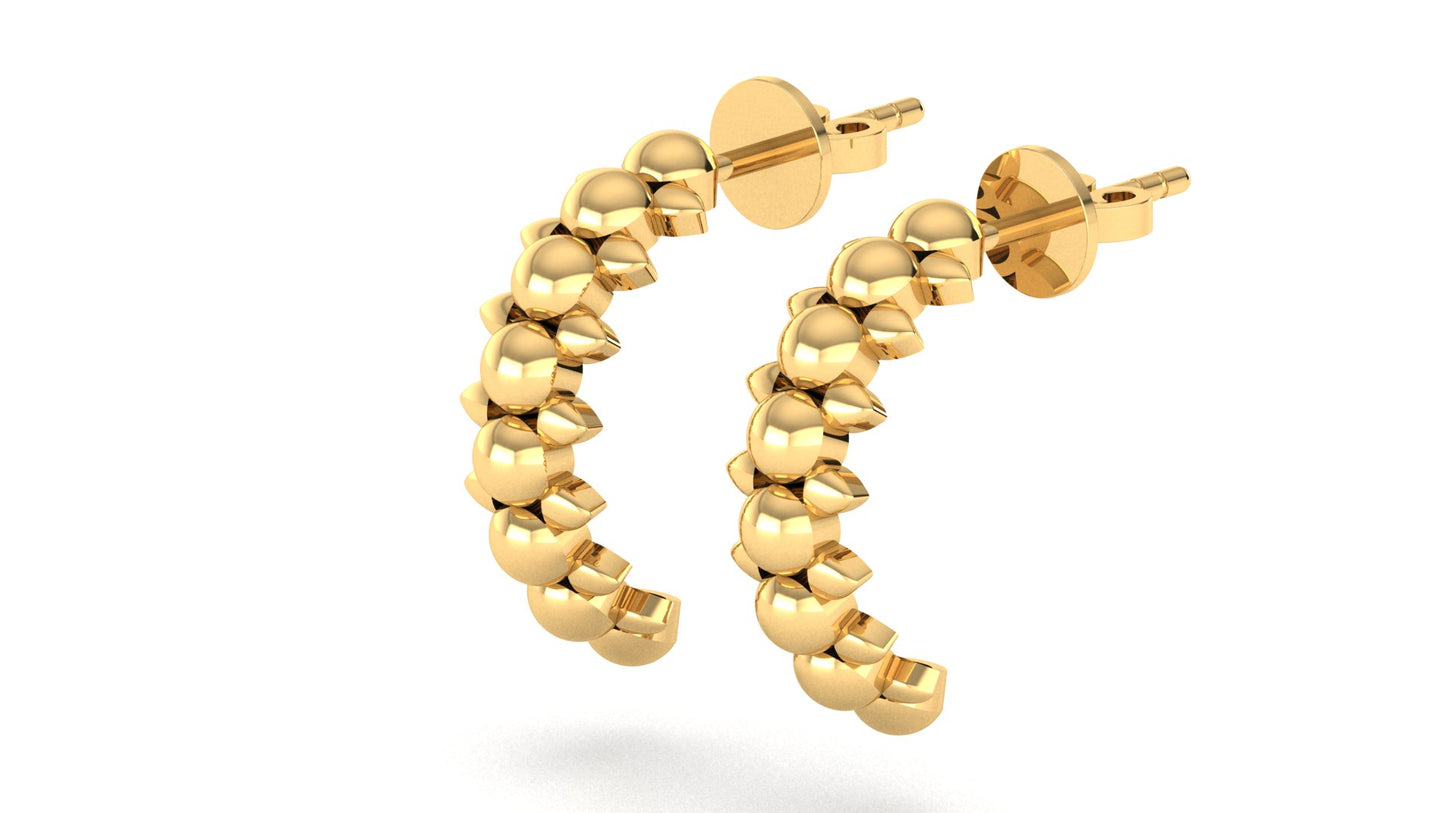 Half Clash Earring