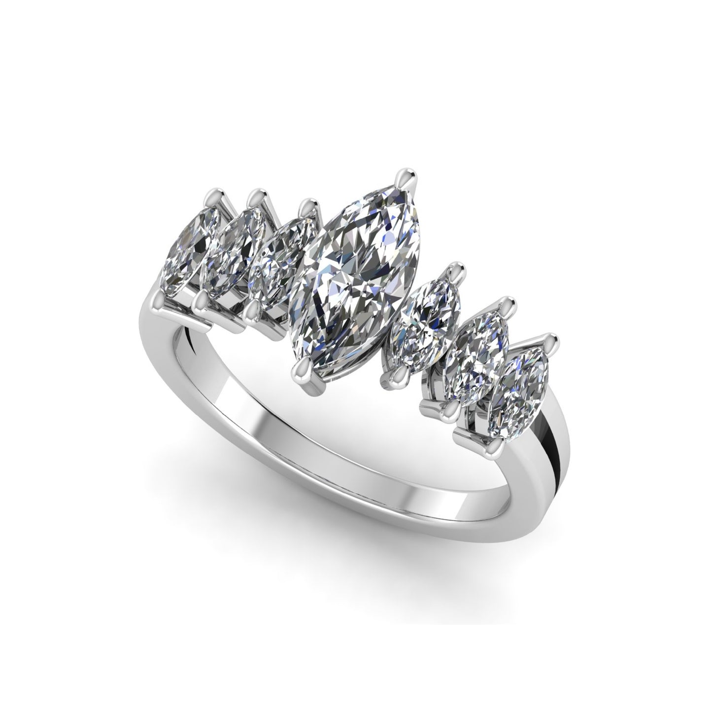 Marquise Shape Lab Grown Diamond Ring