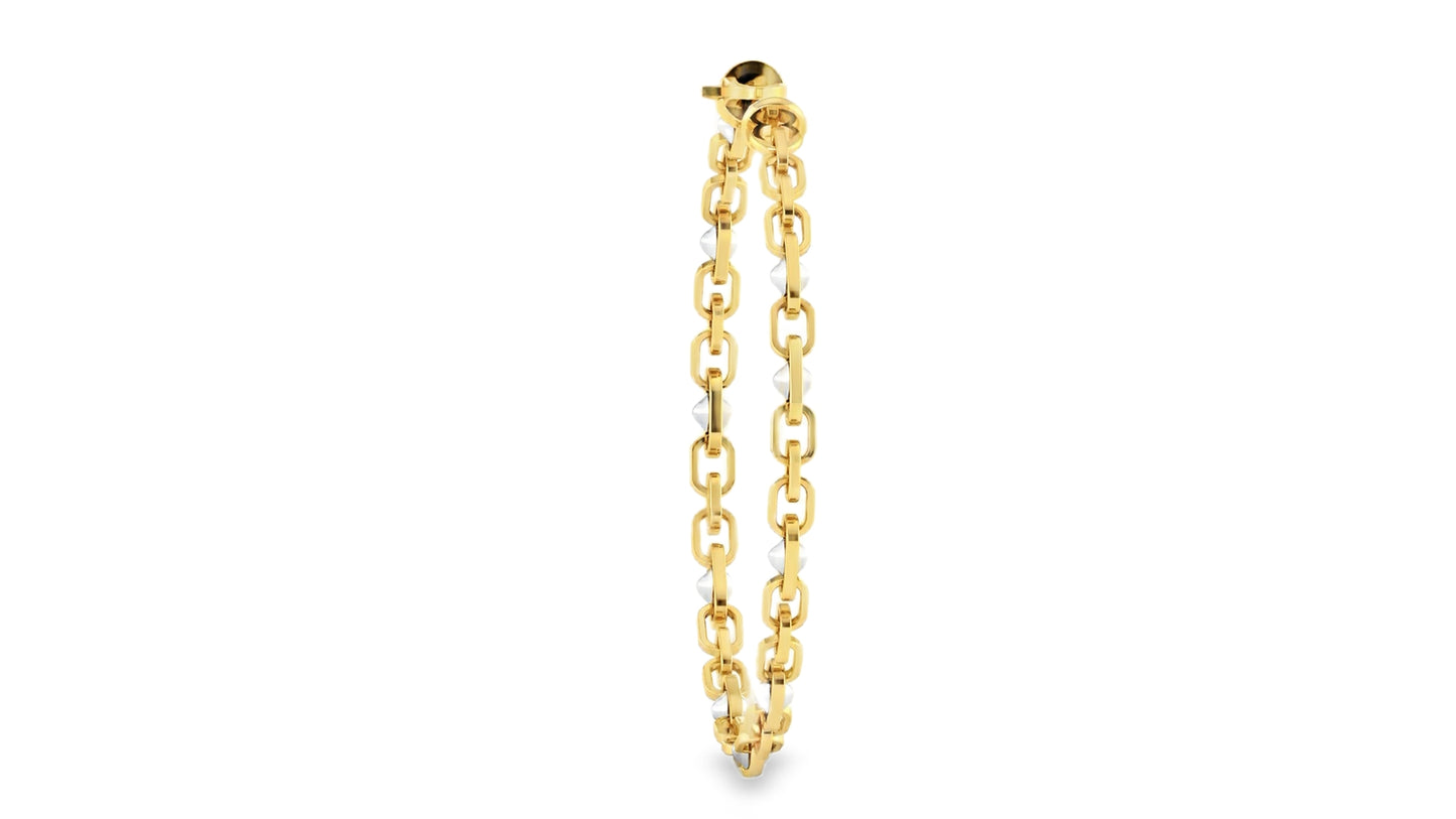 Two-Tone Link Bracelet