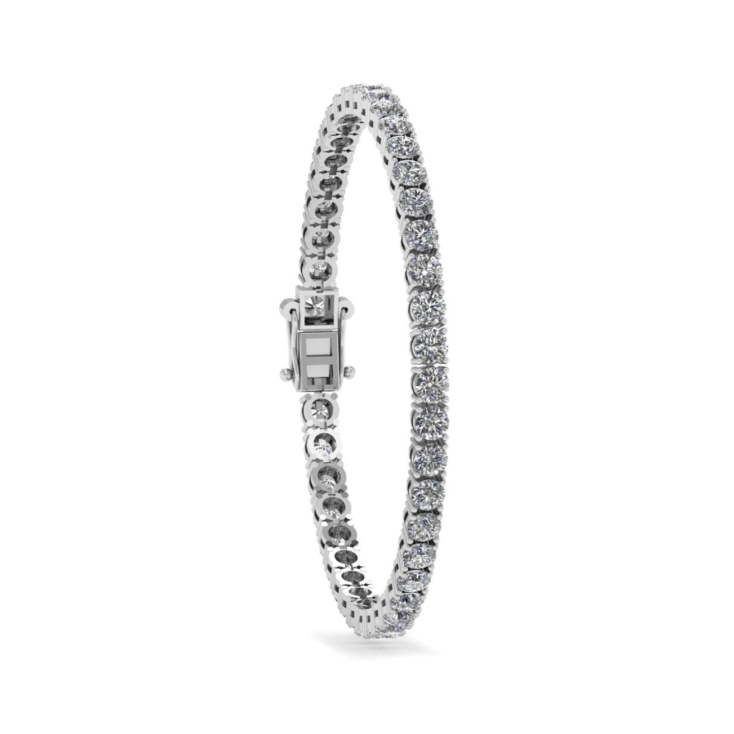 Lab Grown Diamond Tennis Bracelet