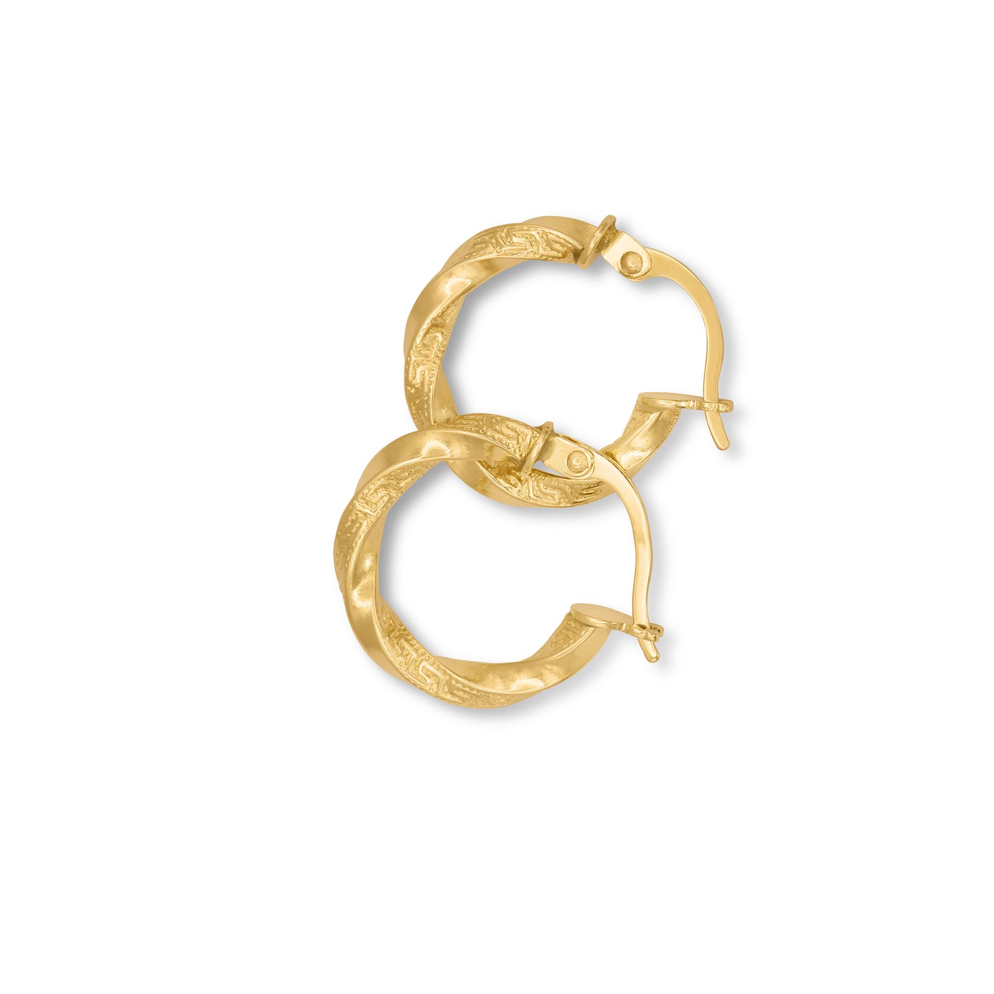 Twisted Hoop EarRings