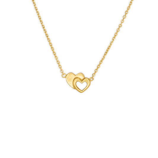 Interlinked Heart Necklace