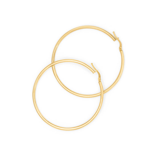 Slotted Hoop EarRings