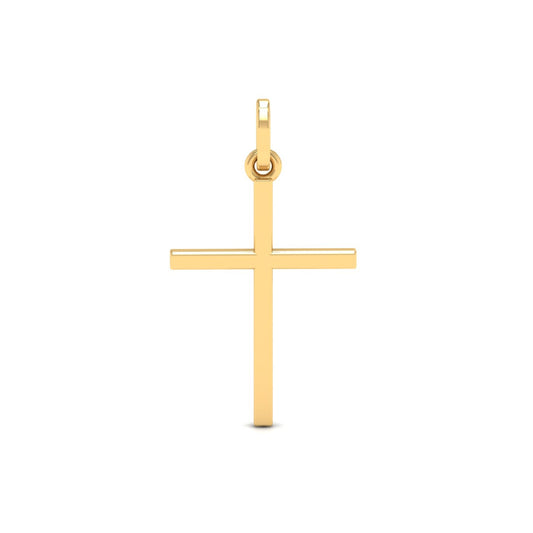 Yellow Gold Cross Pendant