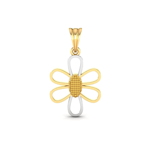 Flower Gold Pendant