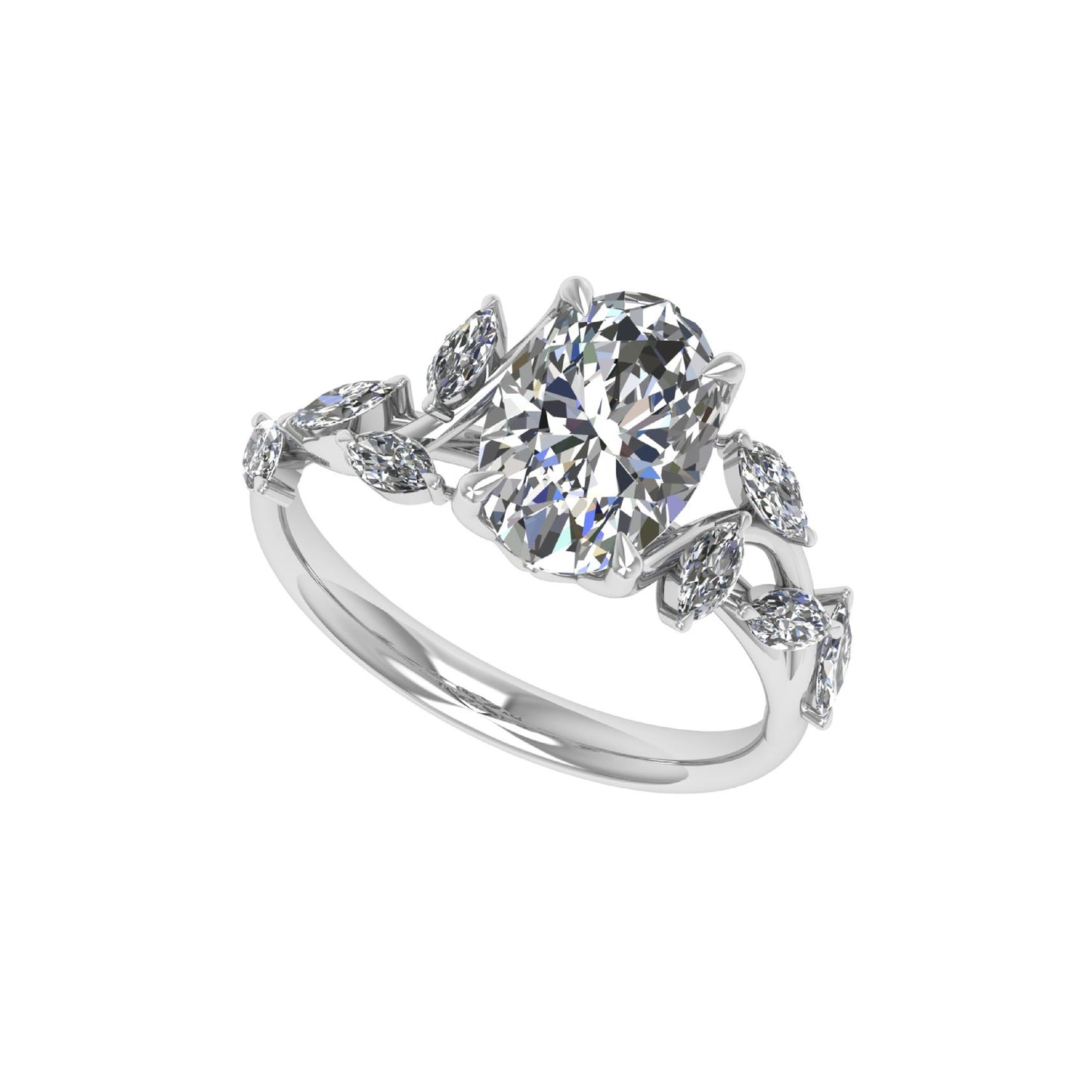 Lab Grown Diamond Oval Shape Ring