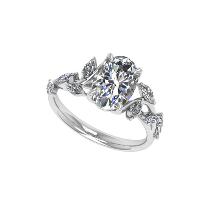 Lab Grown Diamond Oval Shape Ring