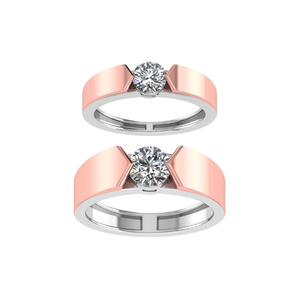 Lab Grown Diamonds Couple 💑 Wedding Band
