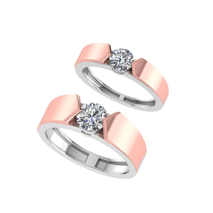 Lab Grown Diamonds Couple 💑 Wedding Band
