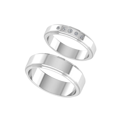 Couple Band Ring