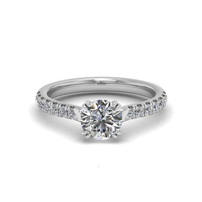 Diamond Round Ring