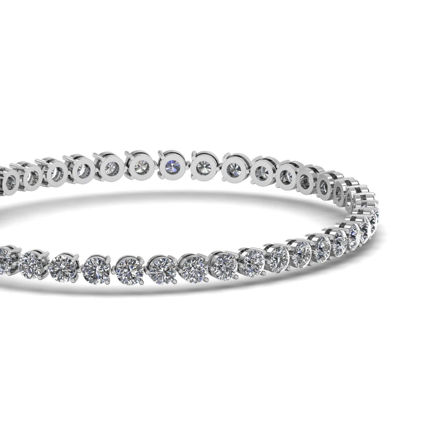 Lab Grown Diamond Tennis Bracelet