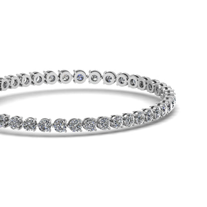 Lab Grown Diamond Tennis Bracelet