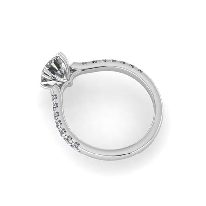 Diamond Round Ring