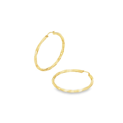 Round Large Hoop Earring