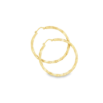 Round Large Hoop Earring