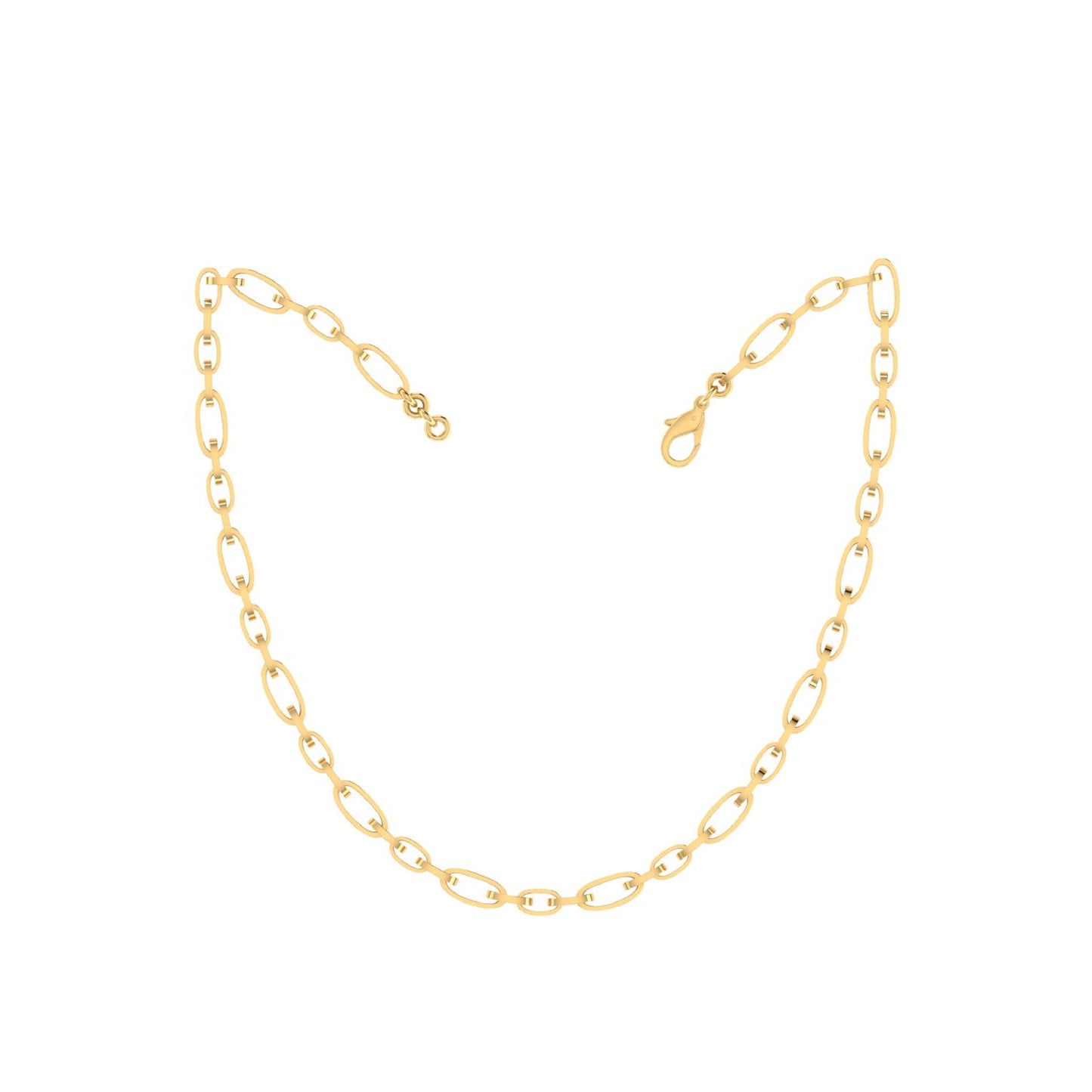 Paperclip Chain Necklace