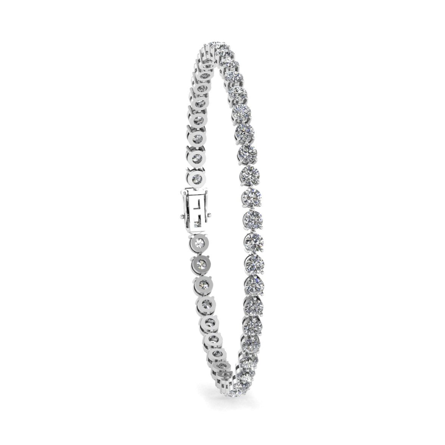 Lab Grown Diamond Tennis Bracelet