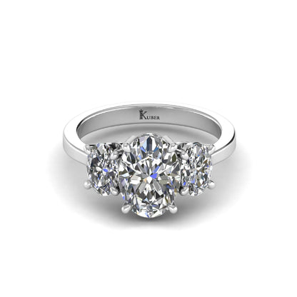 Oval Lab Grown Diamond Ring