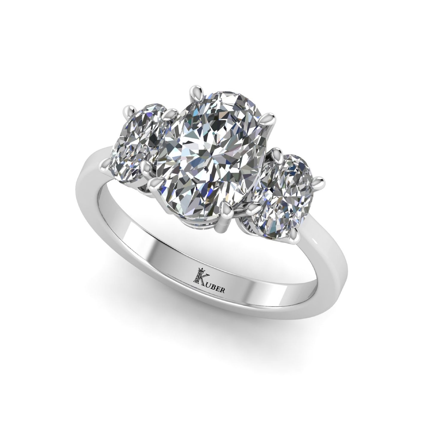 Oval Lab Grown Diamond Ring
