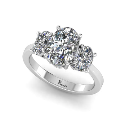 Oval Lab Grown Diamond Ring
