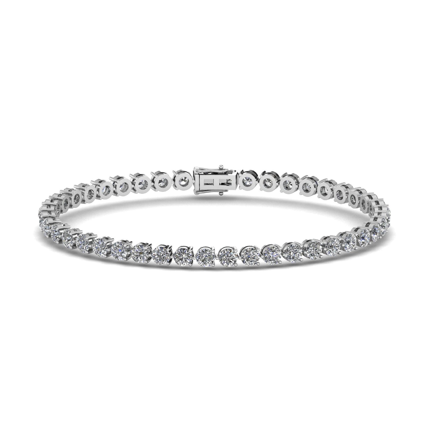 Lab Grown Diamond Tennis Bracelet