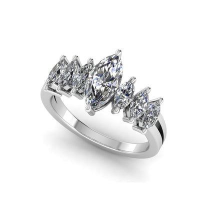 Marquise Shape Lab Grown Diamond Ring
