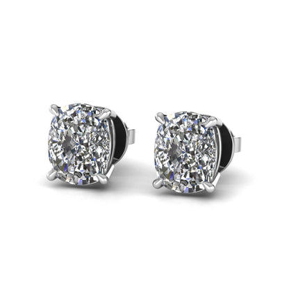 Oval Lab Grown Diamond Stud Earrings