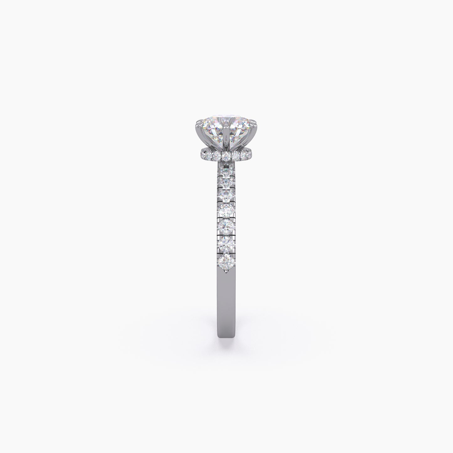 Classic Round Lab Grown Diamond Ring