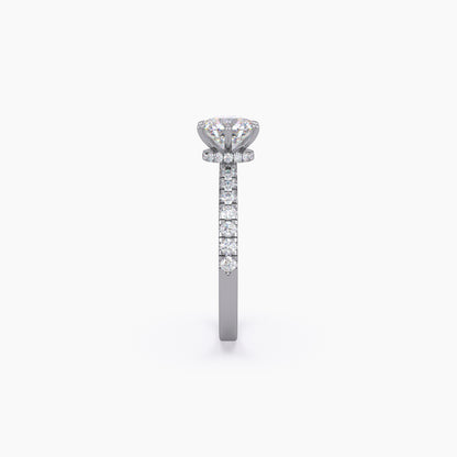 Classic Round Lab Grown Diamond Ring