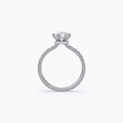 Classic Round Lab Grown Diamond Ring