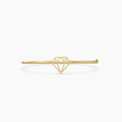 Diamond Shape Bangle