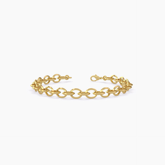 Fancy Round Chain Bracelet