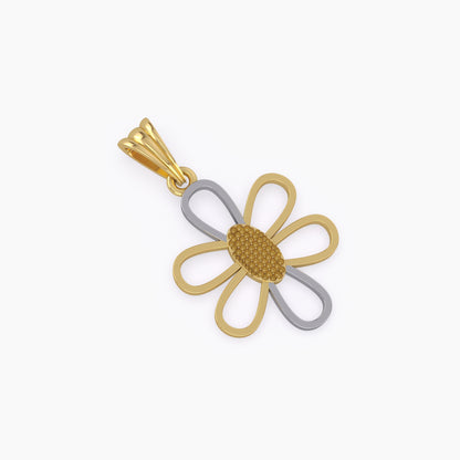Flower Gold Pendant