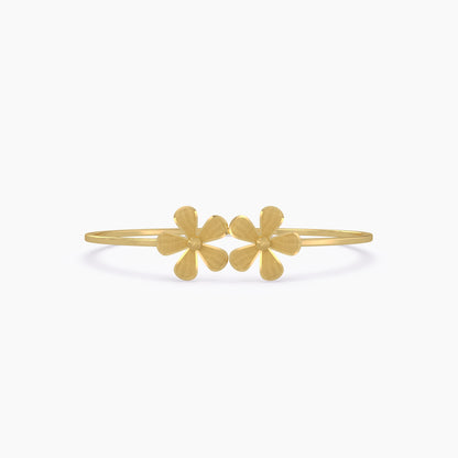 Flower charm Bangle