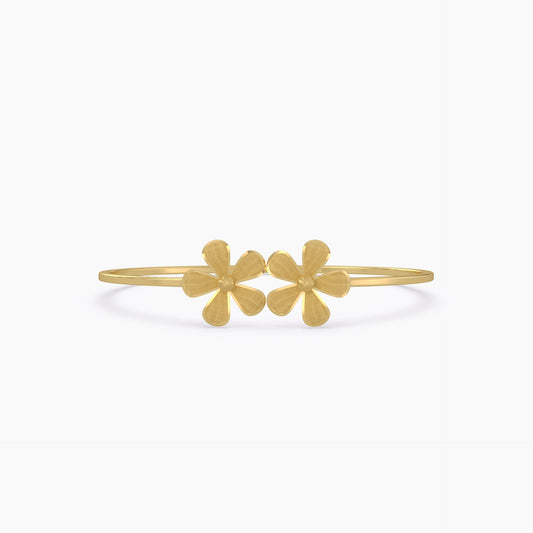 Flower charm Bangle