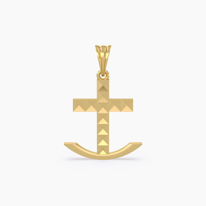 Gold Cross Pendant